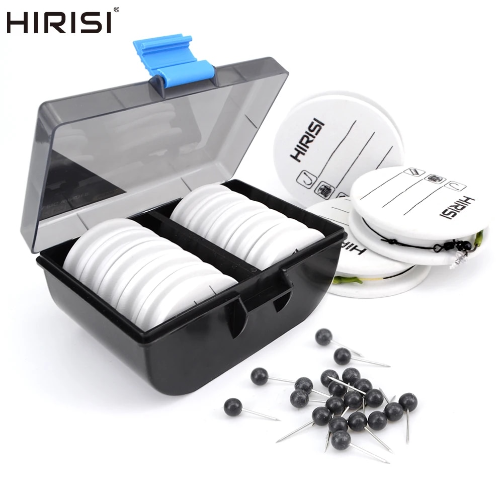 Leader Line - Hirisi 10pcs EVA Foam Spools Carp