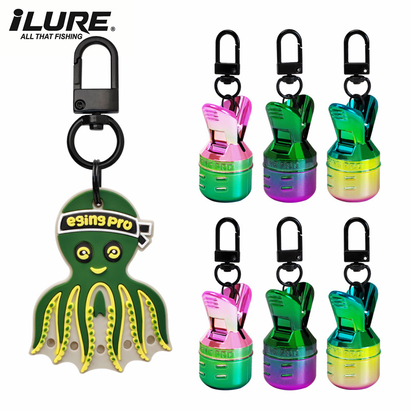 New Electroplating Squid Jig B - огляд і ціна Fishing Line Dispenser