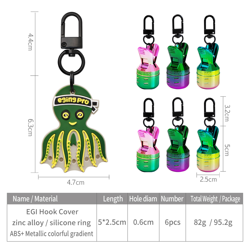 New Electroplating Squid Jig B - огляд і ціна Fishing Line Dispenser