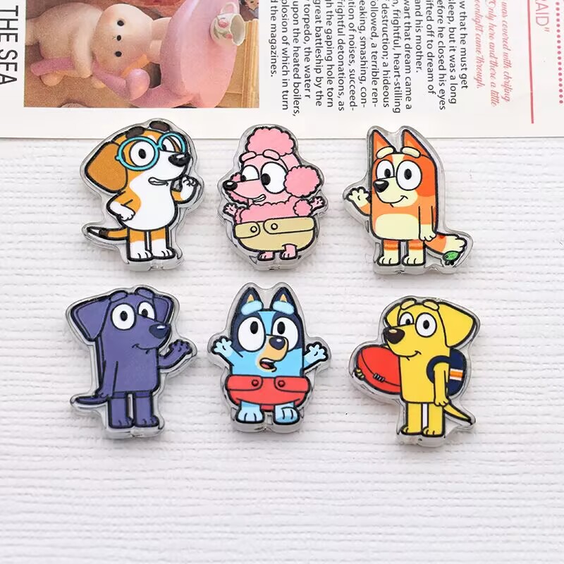 10PCS cartoon dog acrylic DIY  - огляд і ціна Penn Reel Fierce