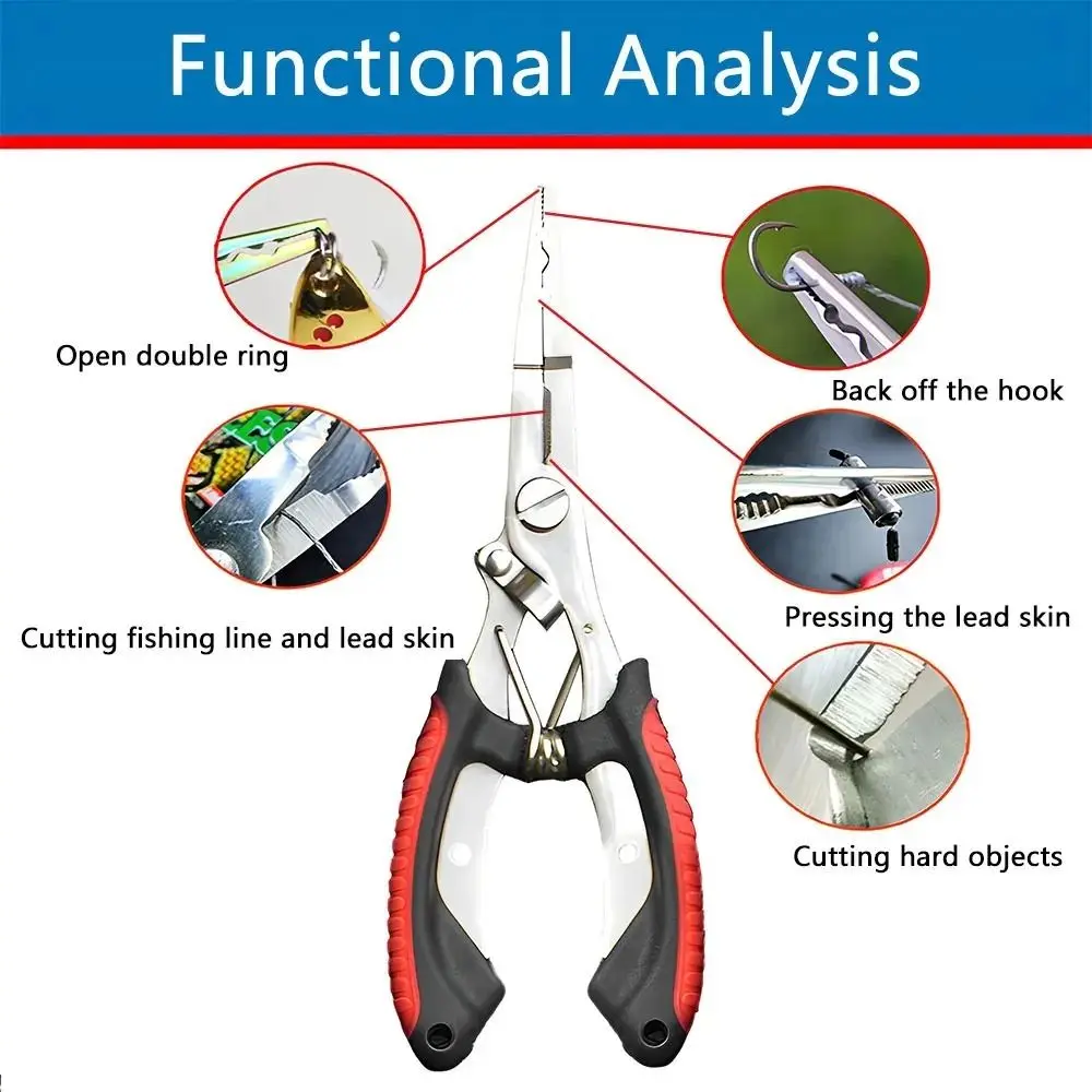 Stainless Steel Fishing Pliers - огляд і ціна Freshwater Line